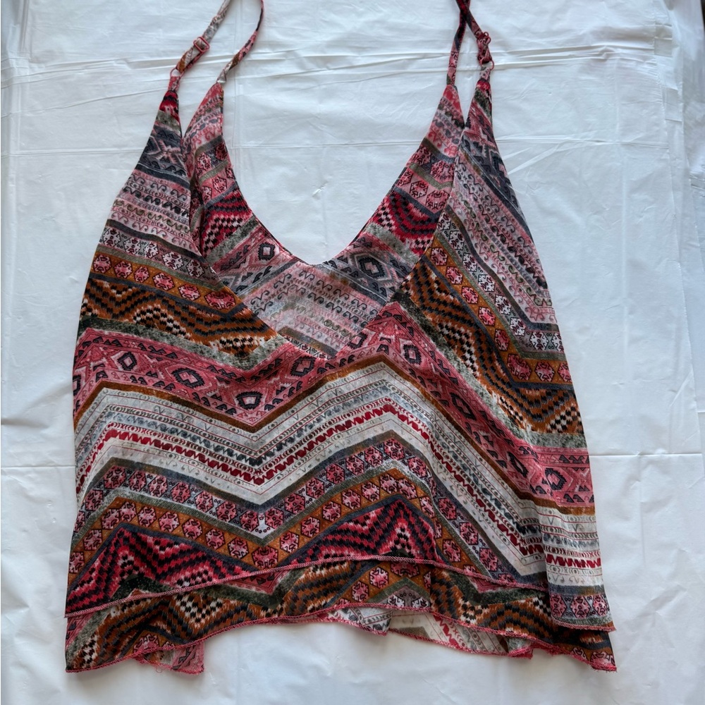 Tobi Multicolor Chevron Camisole